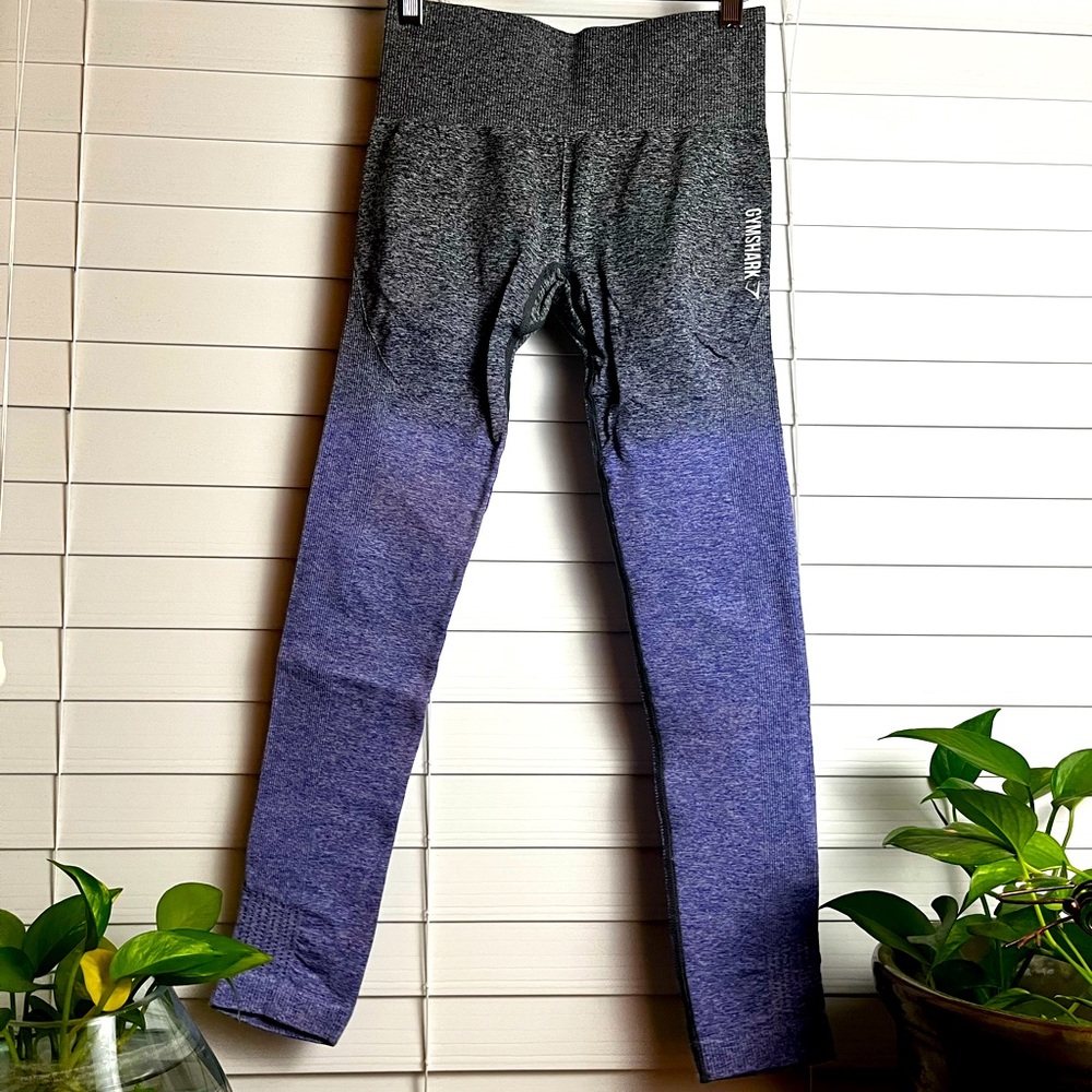 Gymshark grey and purple ombré